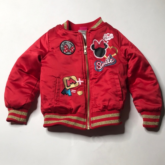 Disney Mickey and Minnie Bomber Jacket - Picture 1 of 8